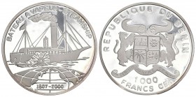 Benin 2000 1`000 Francs Silber 14.96g KM NEW Proof