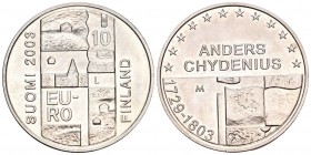 Finnland 2003 10 Euro Silber 27.4g KM 110 unz