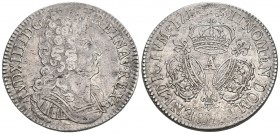 Frankreich 1710 A Ecu Silber 30.39 Paris KM 387 ss-vz