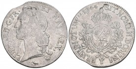 Frankreich 1744 Ecu Silber 29.4g KM 512.24 schön