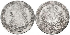 Frankreich 1777 Ecu Silber 29.3g Bordeax KM 564.8 ss+