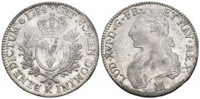 Frankreich 1784 Ecu Silber 29.3g KM 584.8 ss