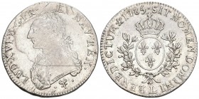 Frankreich 1785 Ecu Silber 28.9g Mzz: L KM 564.9 bis vz