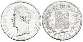 Frankreich 1830W 5 Francs Silber 25g KM 728.13 ss-vz