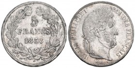 Frankreich 1839 Probe 10 Centimes Bronce s.selten vz-unz
