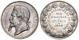 Frankreich 1870 5 Francs Silber 25g KM 819 ss-vz