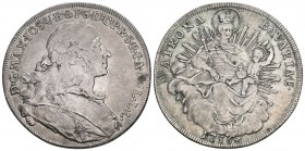 Bayern 1757 Taler Silber 27.5g KM 500.2 ss-vz
