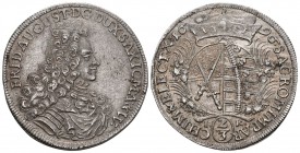Sachsen 1769 2/3 Taler Silber 13.9g KM 991 vz