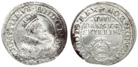 Denmark 8 Skilling 1608(a) Christian IV(1588 - 1648). Averse Legend: CHRISTIANVS IIII. D:G.DANI. Averse Designer: Crowned bust right; date below. Reve...
