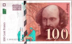 France 100 Francs 1997 Banknote Cezanne. Fayette 74/1; P158a