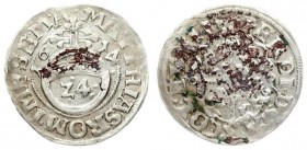 Germany Hildesheim 1/24 Thaler 1614 Ferdinand (1612-1650) Averse: FER.D.G.AR.CO.EL.H. Reverse: MAT.D.G.RO.I.S.A.16-14. Silver. Mehl - ( 499)