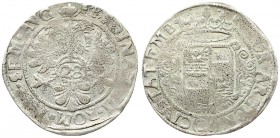 Germany EMDEN 28 Stuber (1624-37). Ferdinand II (1619-1637). Averse: FERDINAN III ROM IMP SEM AVG. Crowned imperial double eagle. Reverse: FLOR ARGEN ...