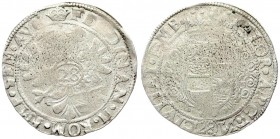Germany EMDEN 28 Stuber (1624-37). Ferdinand II (1619-1637). Averse: FERDINAN III ROM IMP SEM AVG. Crowned imperial double eagle. Reverse: FLOR ARGE(И...