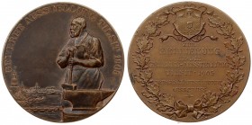 Germany Medal from 1905 on the trade exhibition in Tilsit (East Prussia) - today Sovetsk or Sowjetsk in the Kaliningrad exclave (formerly Königsberg) ...