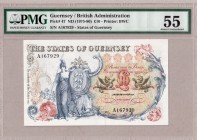 Guernsey / British Administration 10 Pounds (1975-80) Banknote Battle of Queenston Major General Sir Isaac Brock. Pic # 47 ND(1975-80). £10 - Printer:...