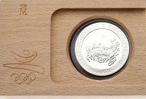Spain 2000 Pesetas 1992 Olympics Barcelona '92. Juan Carlos I(1975-2014). Averse: Conjoined busts of King and Crown Prince right. Reverse: Chariot rac...