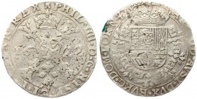 Spanish Netherlands TOURNAI 1 Patagon 1622 Philip IV(1621-1665). Averse: Date divided by St. Andrew's cross; crown above. Reverse: Crowned shield of P...