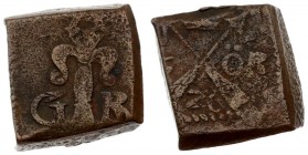 Sweden 1/2 Öre 1626 Gustav II Adolf (1611-32). Averse: Crown; two crossed arrows below denomination and 1626. Reverse: G A R. Copper. Weight: 16.18. K...