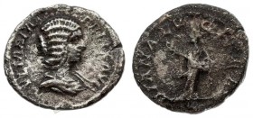 Roman Empire 1 Denarius 193 Julia Domna (Augusta 193-217). Denarius. Rome. Av: IVLIA PIA FELIX AVG. Draped bust right. Rev: DIANA LVCIFERA. Diana stan...