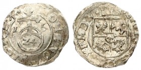 Poland 1/24 Thaler 1615 Sigismund III Vasa (1587-1632) - Crown coins 1615 Krakow. MONE NO and hooks on the reverse; slightly bent. Silver. Kop. 835 (R...