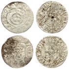 Poland 1/24 Thaler 1615 Sigismund III Vasa (1587-1632) - Crown coins 1615 Bydgoszcz; variety with a five-field coat of arms; SIGIS 3 on the obverse. S...