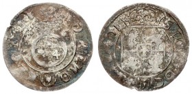 Poland 1/24 Thaler 1616 Sigismund III Vasa (1587-1632)- Crown coins 1616 Bydgoszcz; with the MOИE ИO on the reverse. Silver. Gorecki B.16.1.d