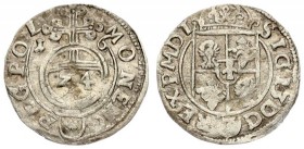 Poland 1/24 Thaler 1616 Sigismund III Vasa (1587-1632). Crown coins 1616 Bydgoszcz; variant with the Awdaniec coat of arms in a straight shield. Gorec...
