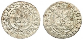 Poland 1/24 Thaler 1618 Sigismund III Vasa (1587-1632)- Crown coins 1618 Bydgoszcz; variety with the Sas coat of arms in a decorative shield. Silver. ...