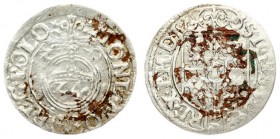 Poland 1/24 Thaler 1620 Sigismund III Vasa (1587-1632) - Crown coins Bydgoszcz; variety with the Sas coat of arms in a round shield. Silver. Gorecki B...