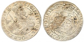 Poland 1 Ort 1623. Sigismund III Vasa (1587-1632) - Crown coins; ort 1623. Bydgoszcz; the rarer type with ornaments - a snail with a rosette. Silver. ...