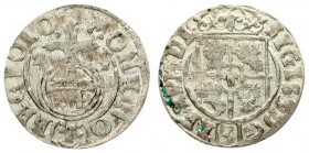 Poland 1/24 Thaler 1624 Sigismund III Vasa (1587-1632) - Crown coins Bydgoszcz; variety with the Sas coat of arms in a round shield. Silver. Gorecki B...