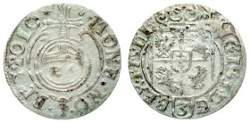 Poland 1/24 Thaler 1625 Sigismund III (Vasa 1587-1632) - Crown coins Bydgoszcz. Sas coat of arms in a decorative shield visible mint glow. Silver. Gor...