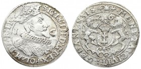 Poland Gdansk 1 Ort 1626 Sigismund III Vasa (1587-1632). Ort 1626 Gdansk; on the obverse P the inscription ends; a fine chain with the order of the go...