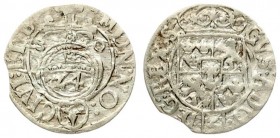 Poland 1/24 Thaler 1630 Sigismund III Vasa (1587-1632) Swedish occupation Gustav II Adolf Elblag. Silver. Gorecki E.30.1.a