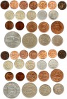 Estonia 1-3 Marka & 1-50 Senti & 2 Krooni 1922-1939 Lot of 21 Coins