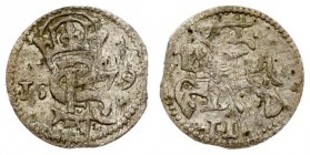 Latvia Courland 2 Denar 1579 Gotthard Kettler (1562-1587) 2 Denar 1579 Mitava; a rare fief coin from the reign of Stefan Batory. Silver. H-Cz. 630 (R)...