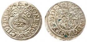 Latvia 1/24 Thaler 1620 Sigismund III Vasa (1587-1632). 1620 Riga; variation with the coat of arms of Riga (keys) in the rim inscription. Silver. Gore...