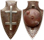 Lithuania The big shooter Badge of the Lithuanian Riflemen's Union (1919–1940). Distinctive mark of the organization. № 15361N. 1919–1940 the membersh...