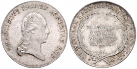 FRANCIS II / I (1792 - 1806 - 1835)&nbsp;
Silver jeton, 1804, 4,41g, Mont. 2336&nbsp;

EF | EF