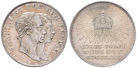 FRANCIS II / I (1792 - 1806 - 1835)&nbsp;
Silver jeton small, 1830, 3,38g, Mont. 2517&nbsp;

about UNC | about UNC