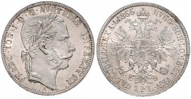 FRANZ JOSEPH I (1848 - 1916)&nbsp;
1 Gulden, 1866, 12,31g, A. Früh. 1480&nbsp;

UNC | UNC