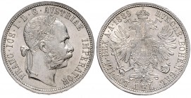 FRANZ JOSEPH I (1848 - 1916)&nbsp;
1 Gulden, 1889, 12,29g, Früh. 1509&nbsp;

UNC | UNC