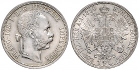 FRANZ JOSEPH I (1848 - 1916)&nbsp;
1 Gulden, 1890, 12,28g, Früh. 1510&nbsp;

UNC | UNC