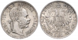FRANZ JOSEPH I (1848 - 1916)&nbsp;
1 Gulden, 1892, 12,31g, Früh. 1512&nbsp;

UNC | UNC