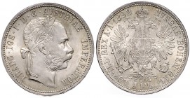 FRANZ JOSEPH I (1848 - 1916)&nbsp;
1 Gulden, 1892, 12,36g, Früh. 1512&nbsp;

UNC | UNC