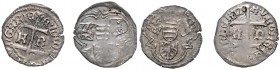 ALBRECHT II (1437 - 1439), LADISLAUS THE POSTHUMOUS (1437 - 1457)&nbsp;
Lot 2 coins Denarius, Quadrans, 0,73g&nbsp;

VF | VF
