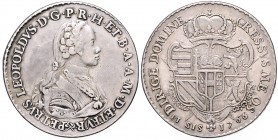PETRUS LEOPOLDUS&nbsp;
1 Thaler, 1766, 27,15g, KM 21.b&nbsp;

VF | VF