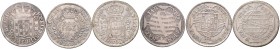Lot 3 coins 320 Reis 1753, 1802, 1820, 26,64g&nbsp;

VF | VF