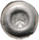 WENCESLAUS II (1278 - 1305)&nbsp;
Bracteate middle size, 0,37g, Cach 864&nbsp;

VF | VF