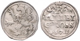 COINS MINTED IN BOHEMIA DURING THE REIGN OF RUDOLF II (1576 - 1612)&nbsp;
Small groschen, 1578, 0,98g, Kutná Hora. Hal. 379&nbsp;

VF | VF